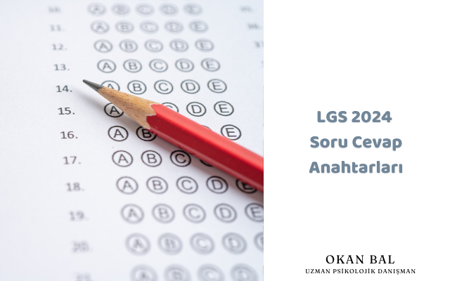 LGS 2024 Soru Cevap Anahtarları 