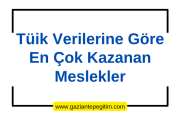 En Çok Kazanan Meslekler
